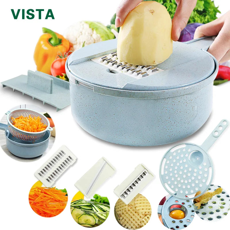 Cortador Ralador de Vegetais Multifuncional MYVIT