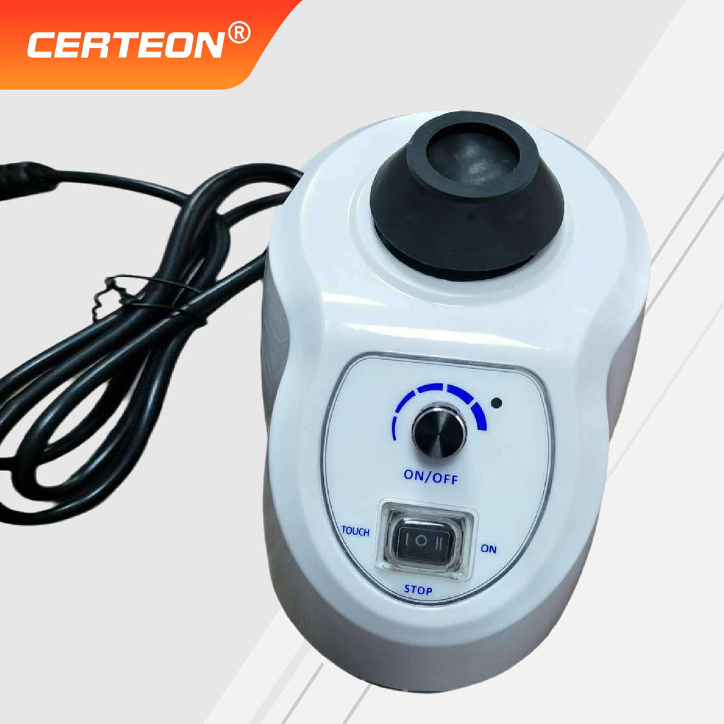 Mini Agitador de Tubos de Ensaio para Laboratório XW-18D Vortex 2800rpm, Agitador de Múltiplos Tubos, Oscilador Portátil com Velocidade Variável