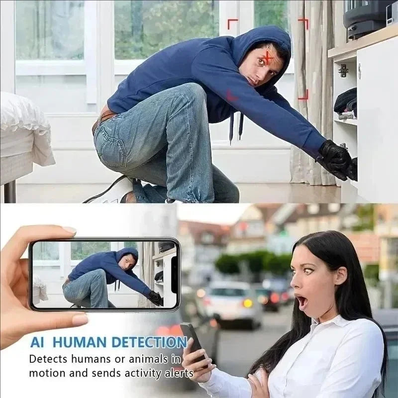 Wireless Camera 4K - HD Surveillance - Security Video Cam