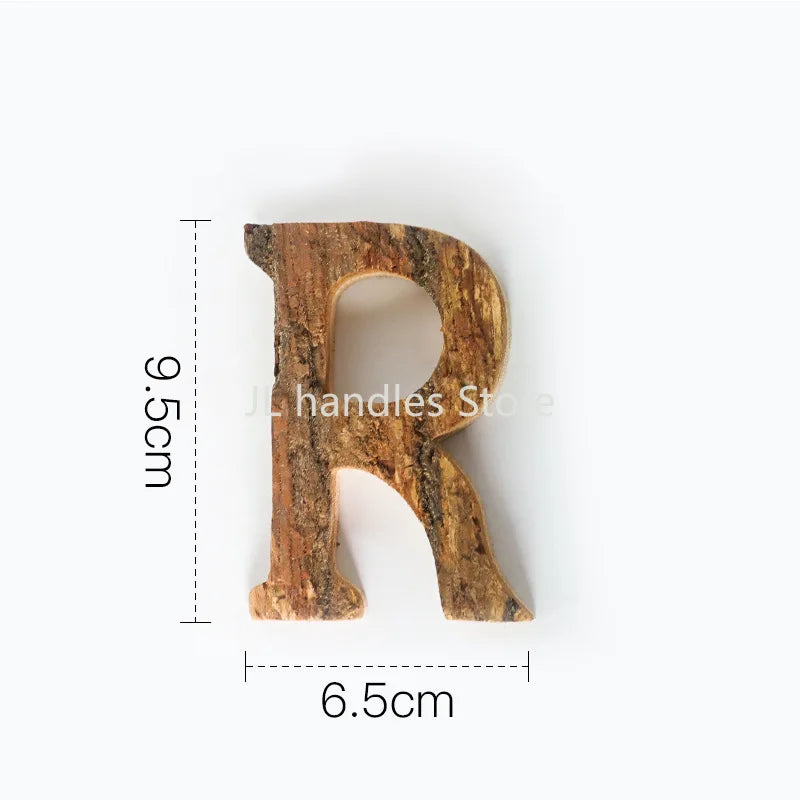 WonderNest Letras e Números de Madeira para Decoração DIY