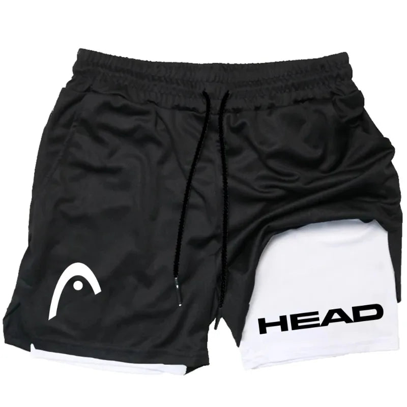 trendy street style fitness shorts for men, quick drying gym...