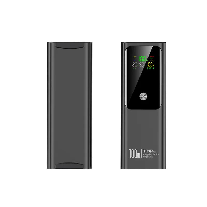 Power Bank 20000mAh 100W Fast Charge Portable Bidirectional