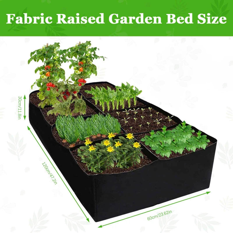 Garden Planting Bag Multi-gird