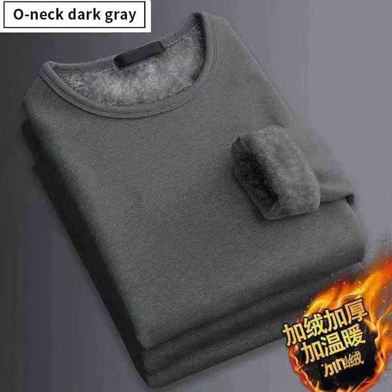Camiseta Aveludada Masculina — Quentinha e Estilosa para o Inverno