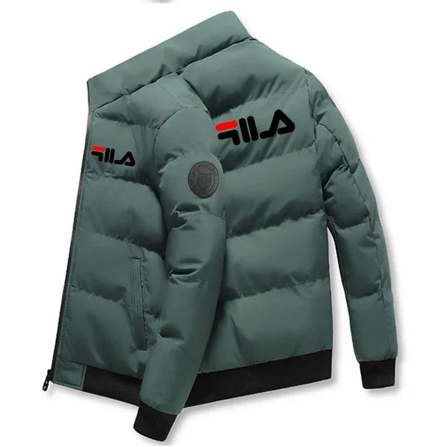 Men's Short Jacket Fashionable Outdoor Casual Stand-up Collar Windproof
