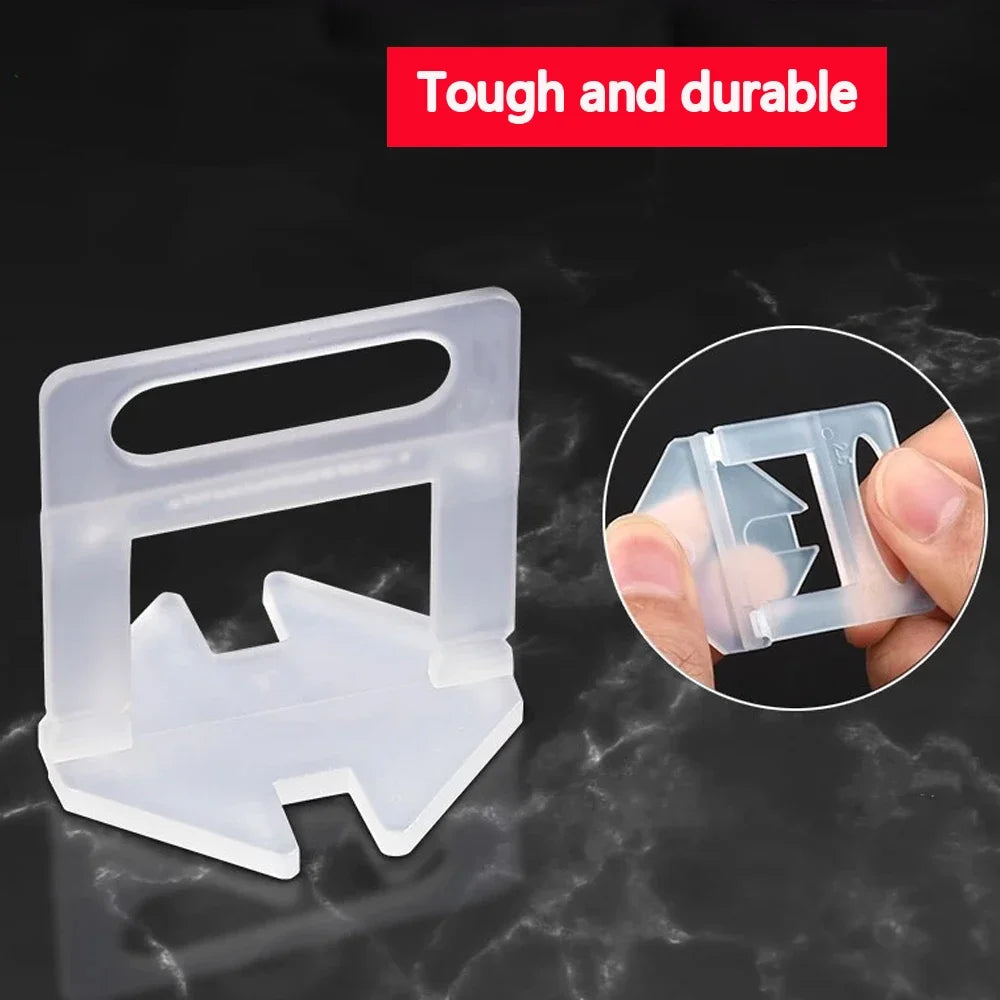 Conjunto Profissional de Niveladores de Cerâmica de Parede e Chão, Clips, Cunha, Alicate e Espaçadores para Assentamento de Azulejos e Ferramentas de Construção