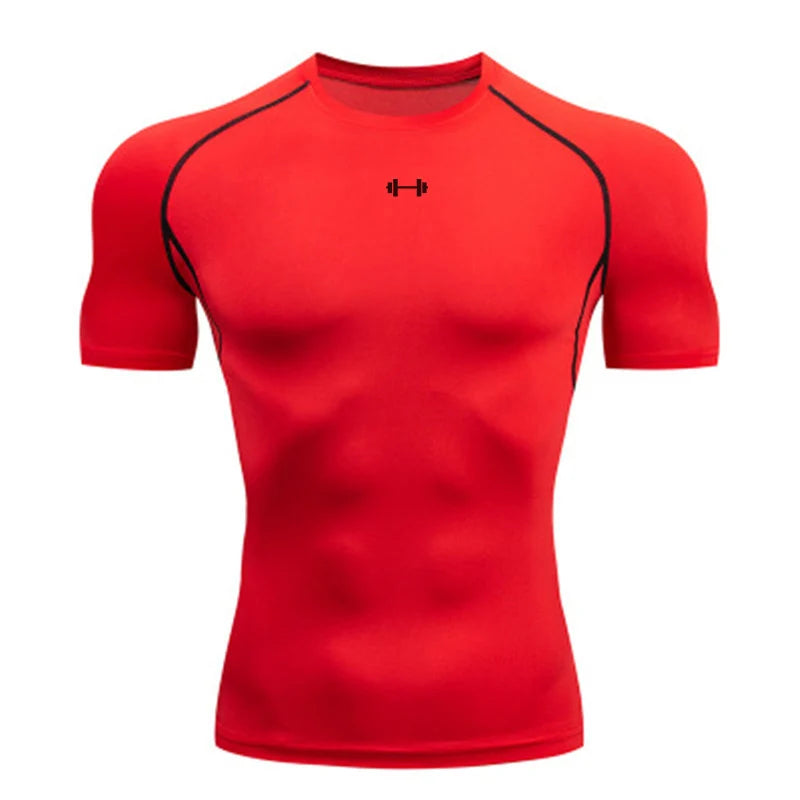 Camiseta Bodybuilding Masculina — Compressão e Estilo na Academia