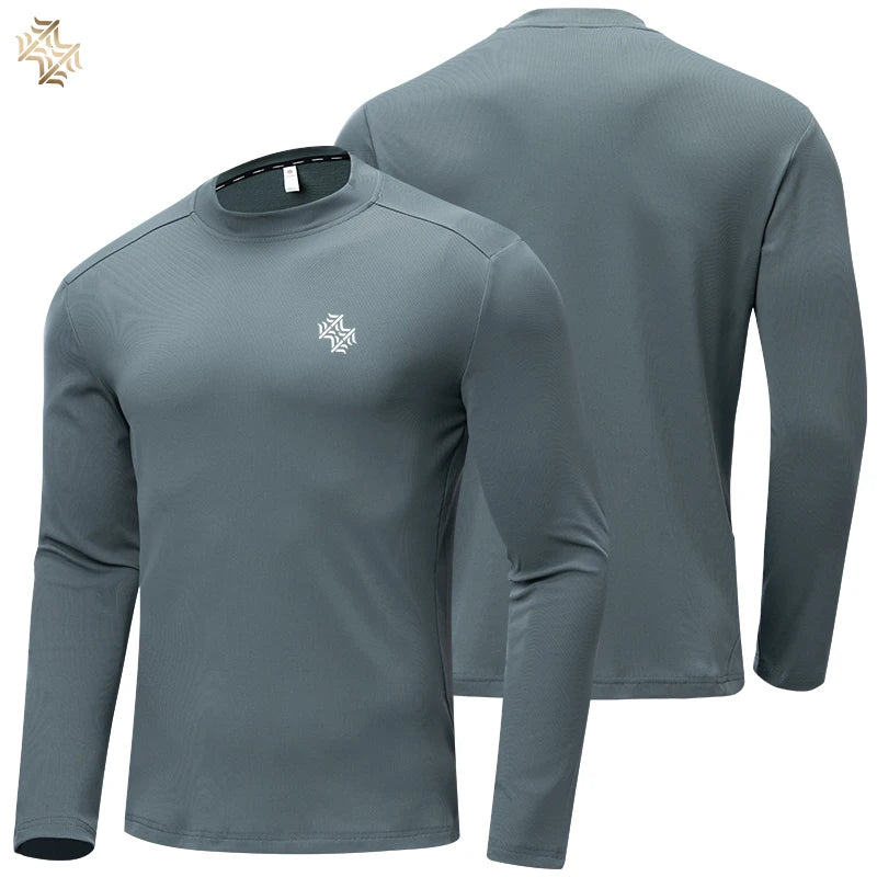 Camiseta Fitness Masculina Manga Longa SBWL — Esportiva Premium