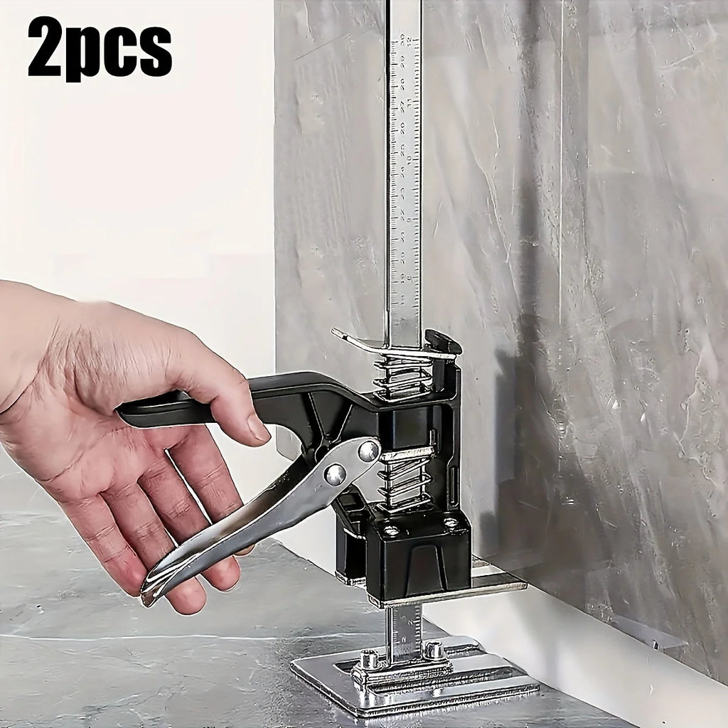 2 Peças Ferramenta Braço de Economia de Esforço - Jack Elevador Portátil Ajustável de Altura de 15,5 Polegadas, Dispositivo de Mão de Fixação de Precisão para Drywall, Localização de Azulejo