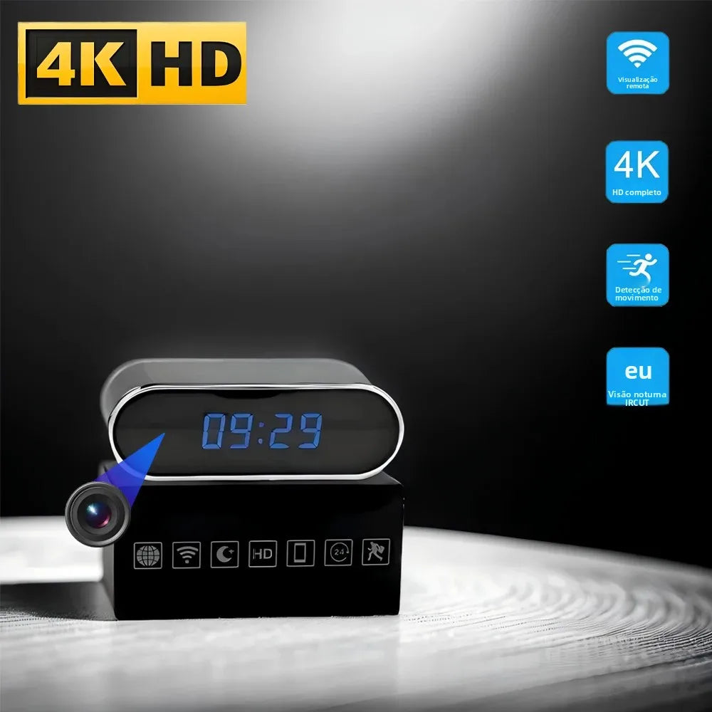 4K FHD Mini Camera IR Night Vision WiFi Motion Detection Remote