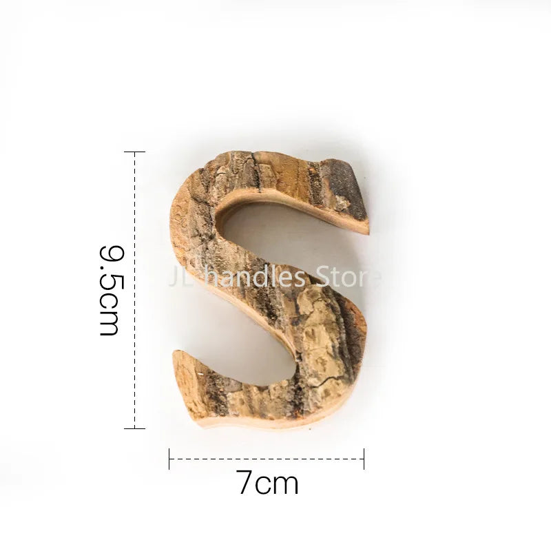 WonderNest Letras e Números de Madeira para Decoração DIY