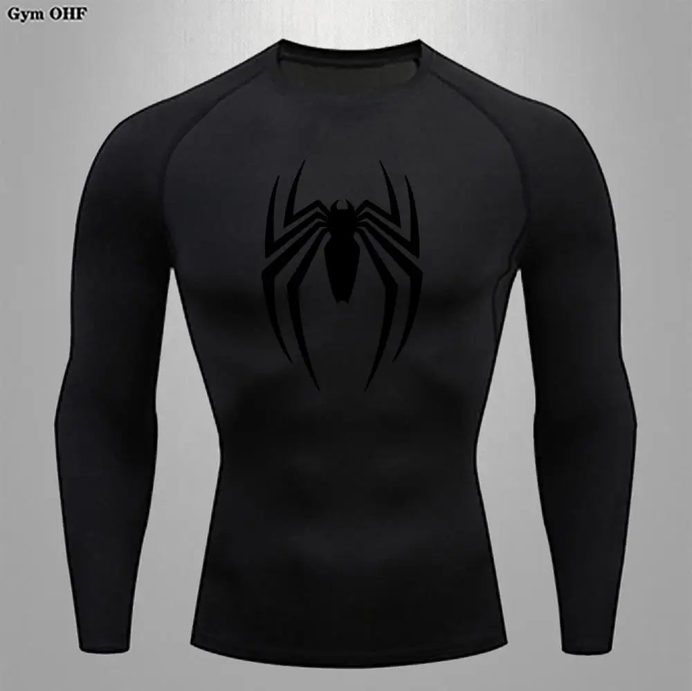 Rashguard Masculino Spider — Compressão e Estilo para o Treino