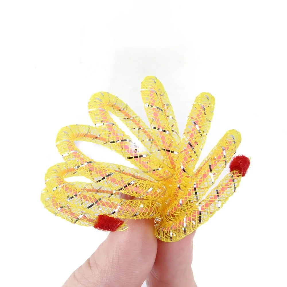 1 Peça Molas Coloridas com Bola de Pelúcia Brinquedo para Gatos Mastigarem para Brincadeiras Internas e Externas Estimulando a Curiosidade e