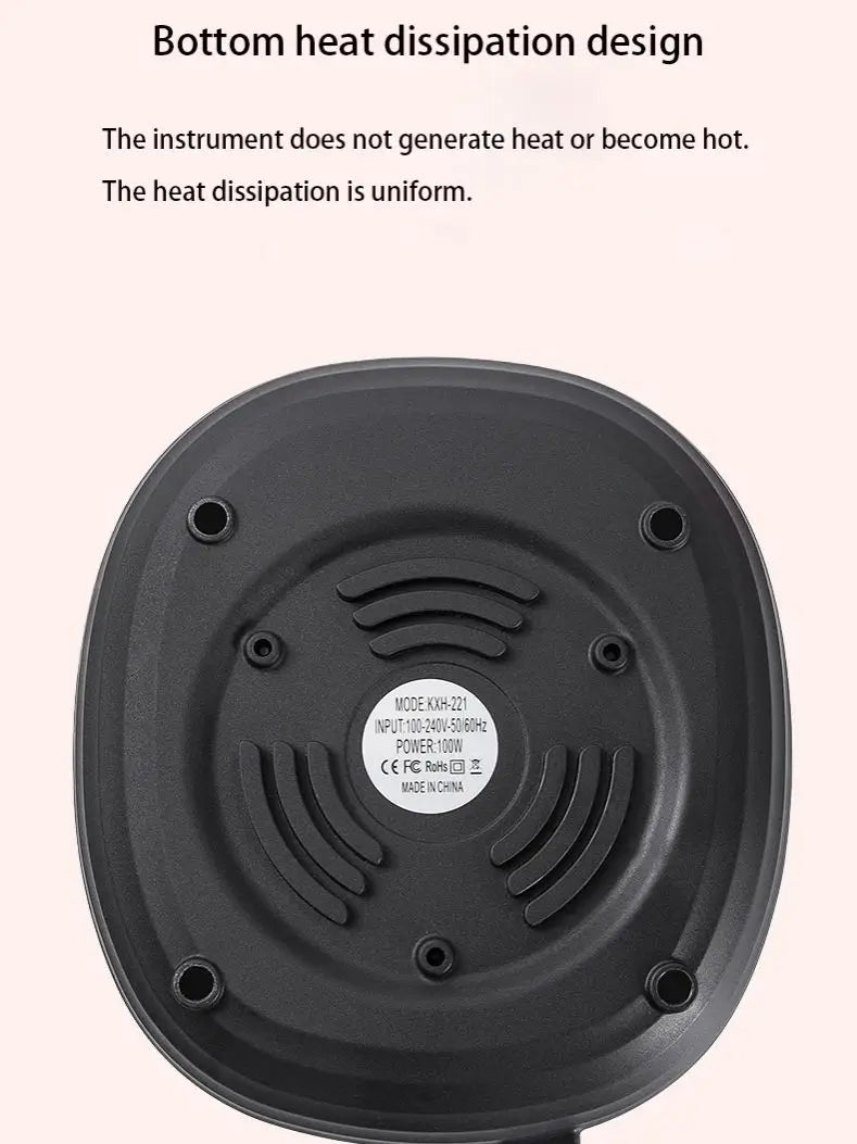 Aquecedor de Cera para Depilação, Mãos e Pés, Revestimento de Silicone Inteligente com Display LCD de 500ml, Máquina de Aquecimento e Terapia de Cera