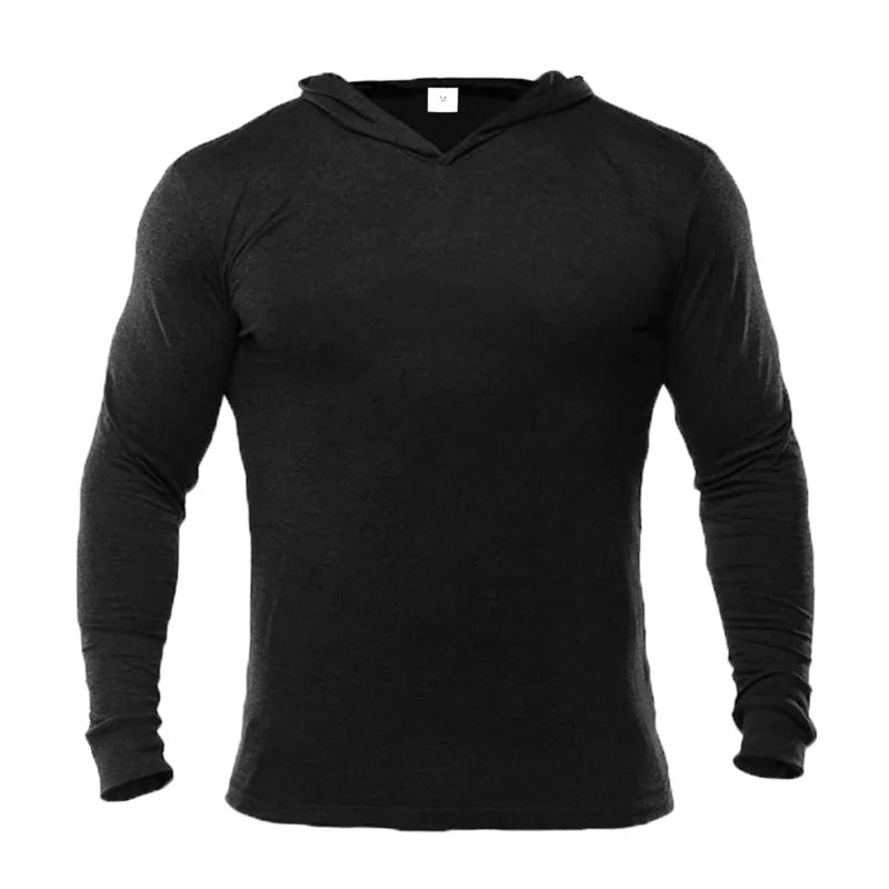 Camiseta de Corrida Masculina Manga Longa — Performance e Conforto