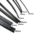 WonderNest Tubo Termo Retrátil Preto 5m 1mm-10mm