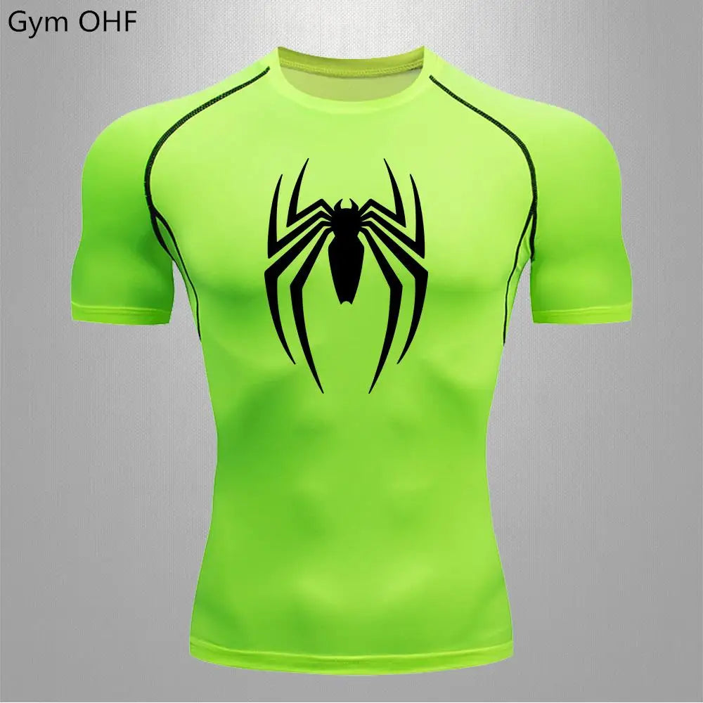 Rashguard Masculino Spider — Compressão e Estilo para o Treino