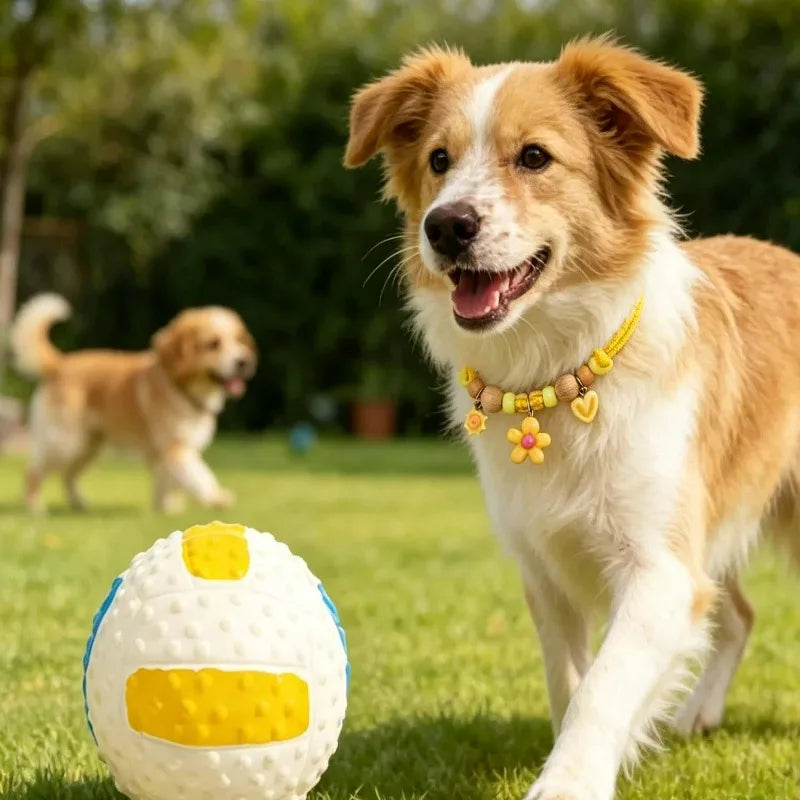 Coleira de Madeira Cânfora para Pets Colorida Repelente de Mosquitos Insetos Colar Ajustável de Segurança para Cães Gatos Filhotes