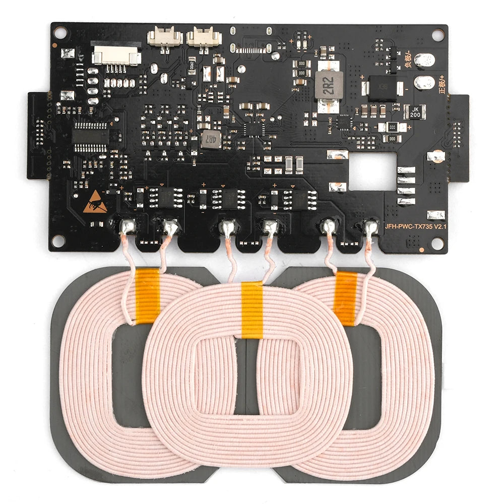 WonderNest Carregador Sem Fio de Alta Potência USB-C Rápido Qi