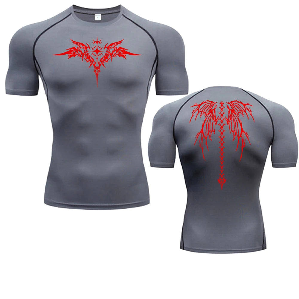 Camiseta Compressão Masculina Manga Curta — Leveza e Suporte