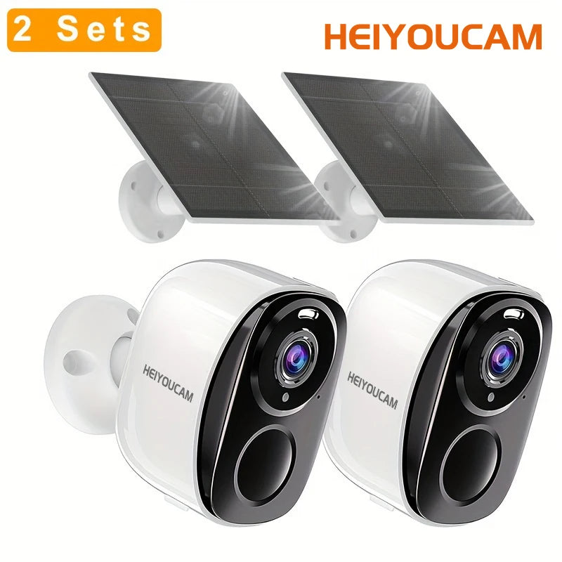 Security Cameras Wireless - Outdoor, 2K - 3MP Battery Powered