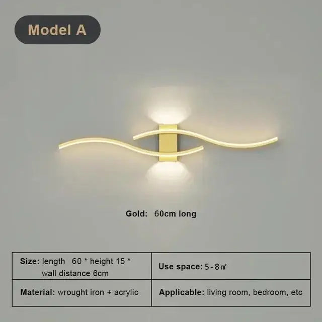 WonderNest Gradient Gray Chandelier 6 Heads Gold