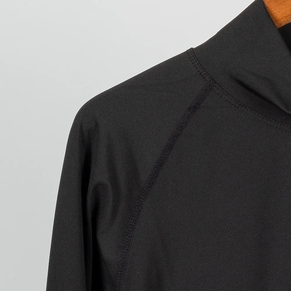Camiseta Compressão Gola Alta Masculina — Suporte Total no Treino