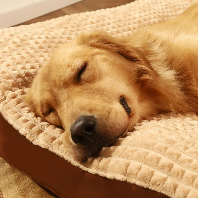 Hoopet Warm Dogs Sleeping Bed Soft Fleece Pet Blanket Detachable Cat Puppy Mat Cushion for Small Medium Large Dogs Pet Supplies