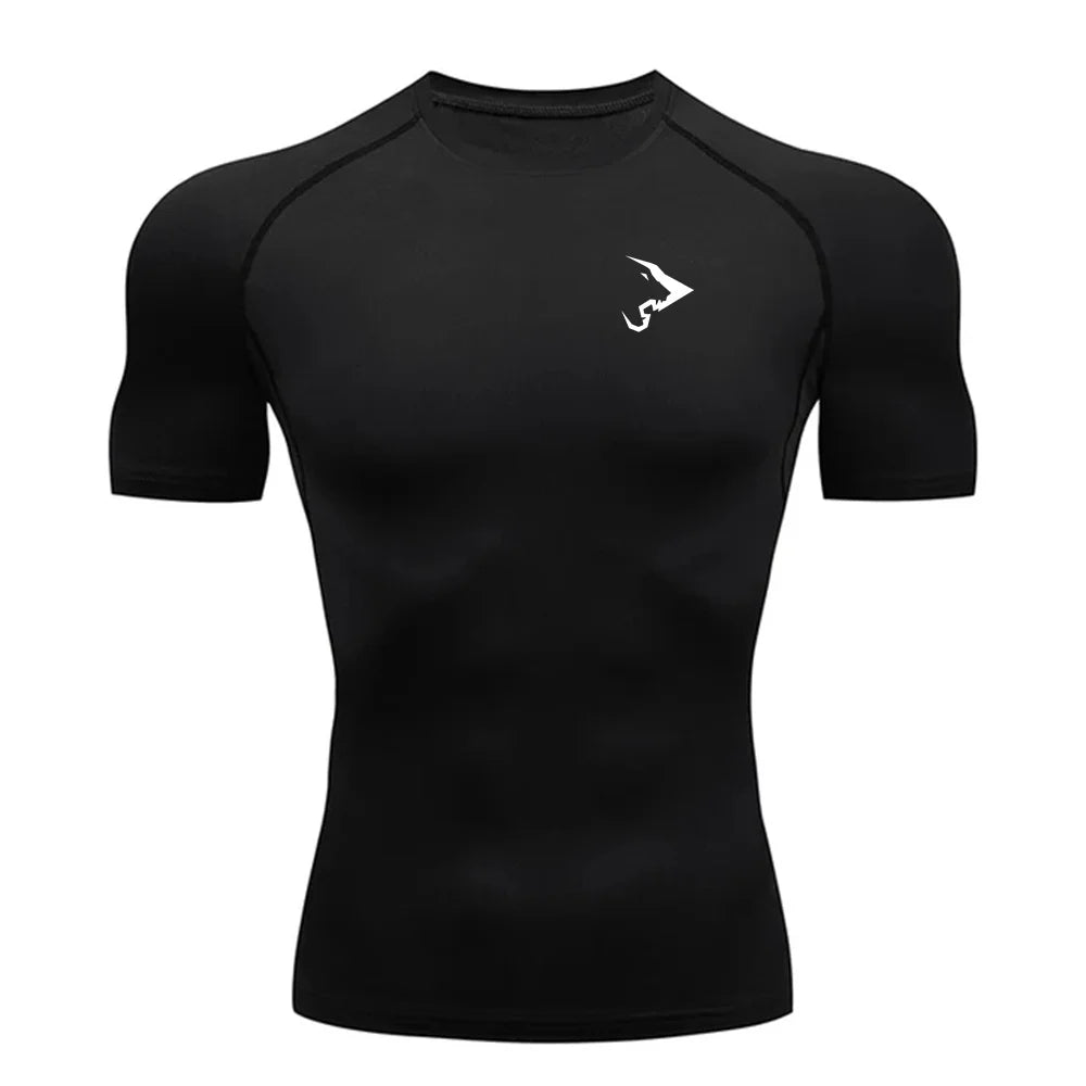 Camiseta Compressão Masculina Manga Curta — Leveza e Suporte