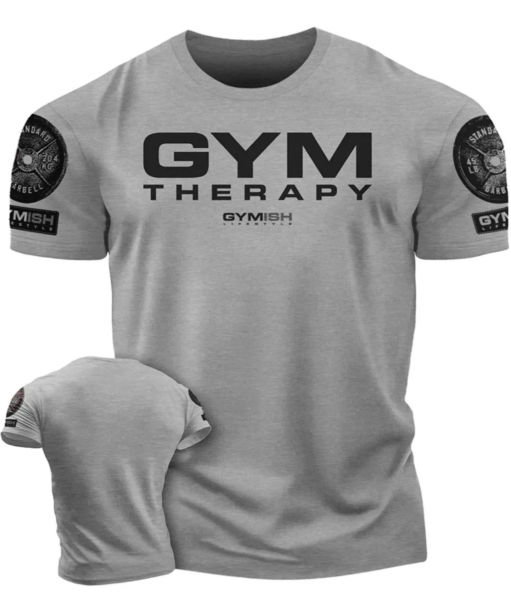 A camiseta masculina impressa em 3D para o verão de 2025 é um best-seller para moda casual e leve de exercícios de fitness esportivo