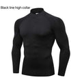 Camiseta Compressão Gola Alta Masculina — Suporte Total no Treino
