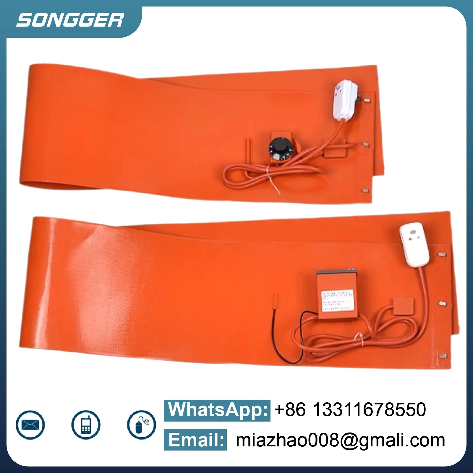 Cinto de Aquecimento de Silicone para Cilindro de Gás 15kg 50kg, Aquecedor de Tambor Tanque Envolvente para Botijão de Aço GLP Propano Ajustável
