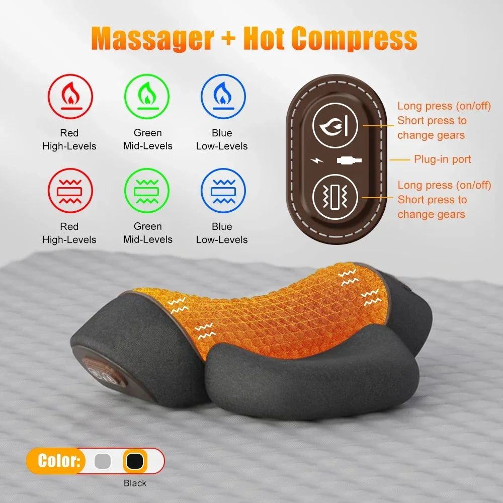 Massageador Elétrico — Relaxamento Profundo para Músculos Cansados