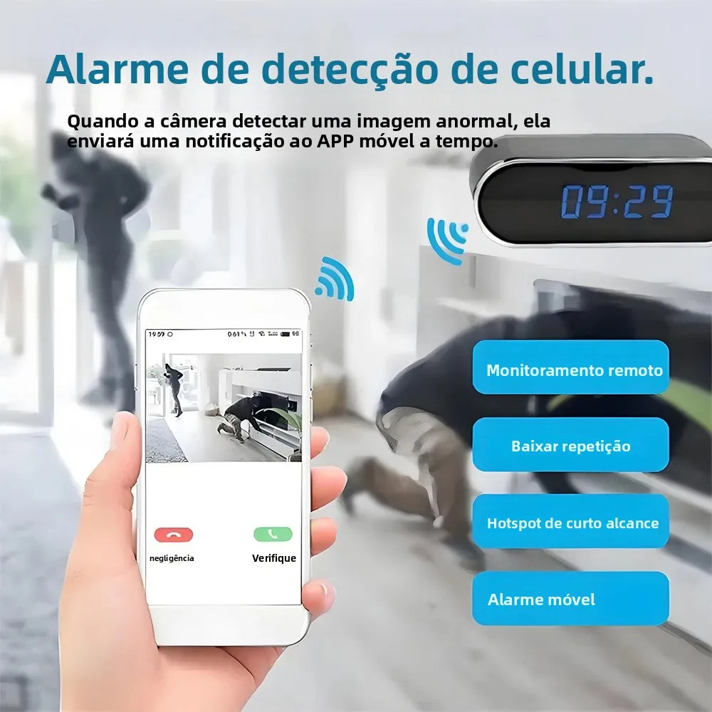 4K FHD Mini Camera IR Night Vision WiFi Motion Detection Remote