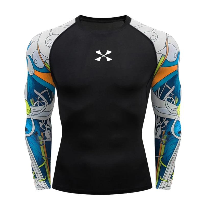 Rashguard Masculino — Compressão e Proteção para o Treino