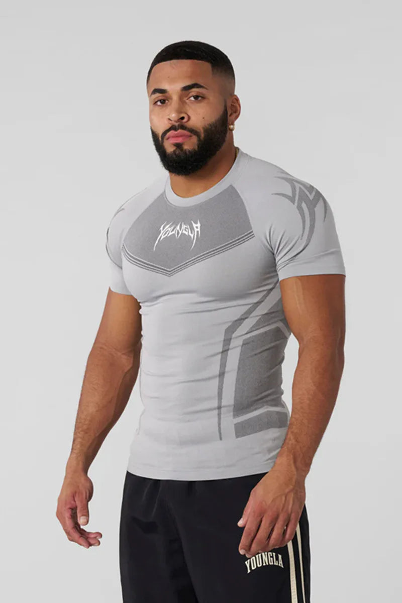 Camiseta Compressão Masculina Manga Curta — Leveza e Suporte