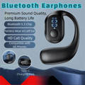 Ear Hook sem fio Fone de Ouvido Bluetooth 5.3 Mini Handsfree...
