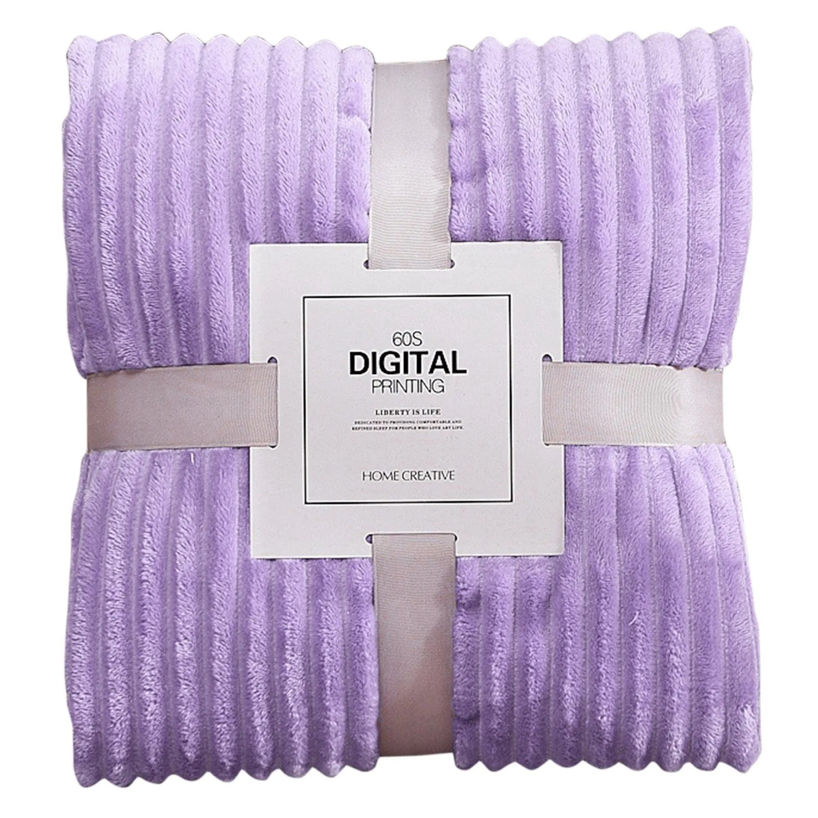 1pc Fluffy Coral Velvet Blanket Air-Conditioned Flannel Plush Comfortable Thickened and Warm Solid Color Throw Blanket Bed Cover