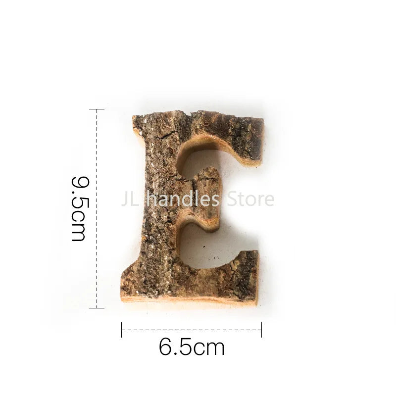 WonderNest Letras e Números de Madeira para Decoração DIY