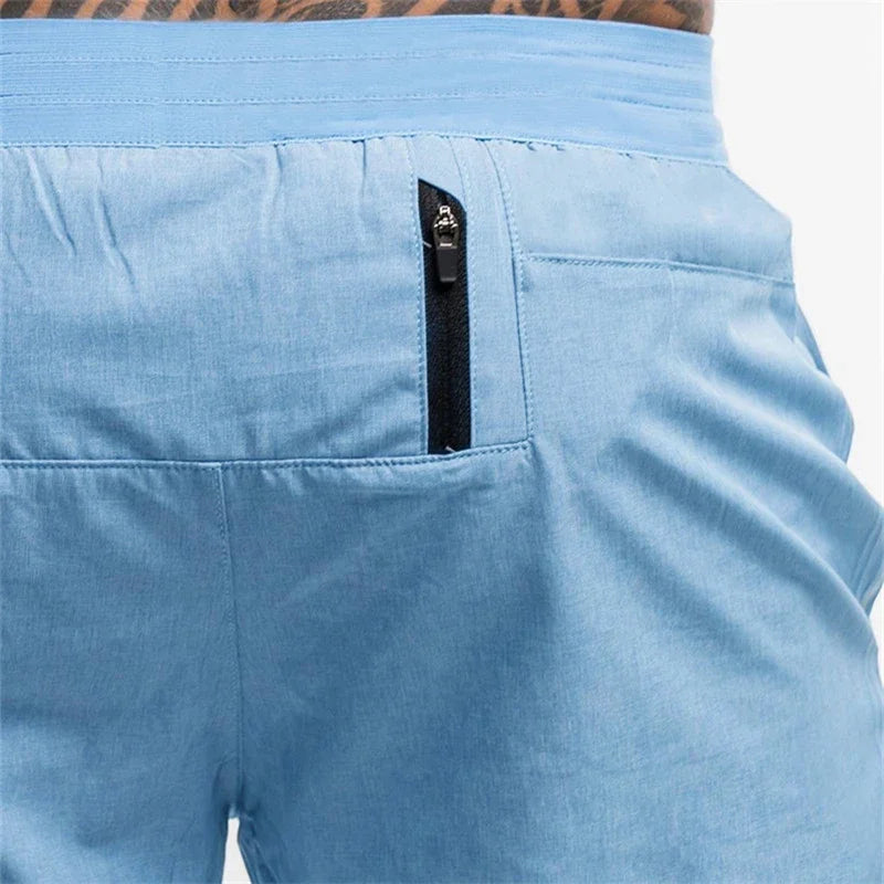Brand Men Fitness Bodybuilding Gyms Workout Shorts Man Summer Male...