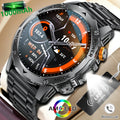 LIGE Novo Smartwatch Masculino Bateria de Grande Capacidade 1000mAh Lanterna Externa Chamada Bluetooth À Prova D'água Esportivo Fitness Smartwatch