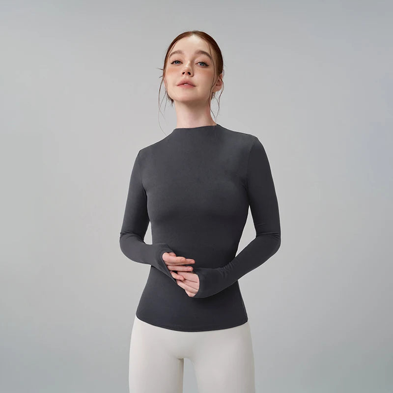 Top Fitness Gola Alta Feminino — Aquecimento e Estilo no Treino