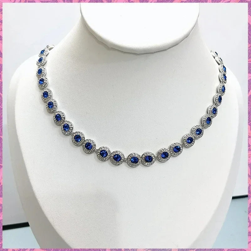 Conjunto de joias de alta qualidade da UE 2025 conjunto de joias de casamento luxuosas e requintadas conjunto de joias simples e elegante