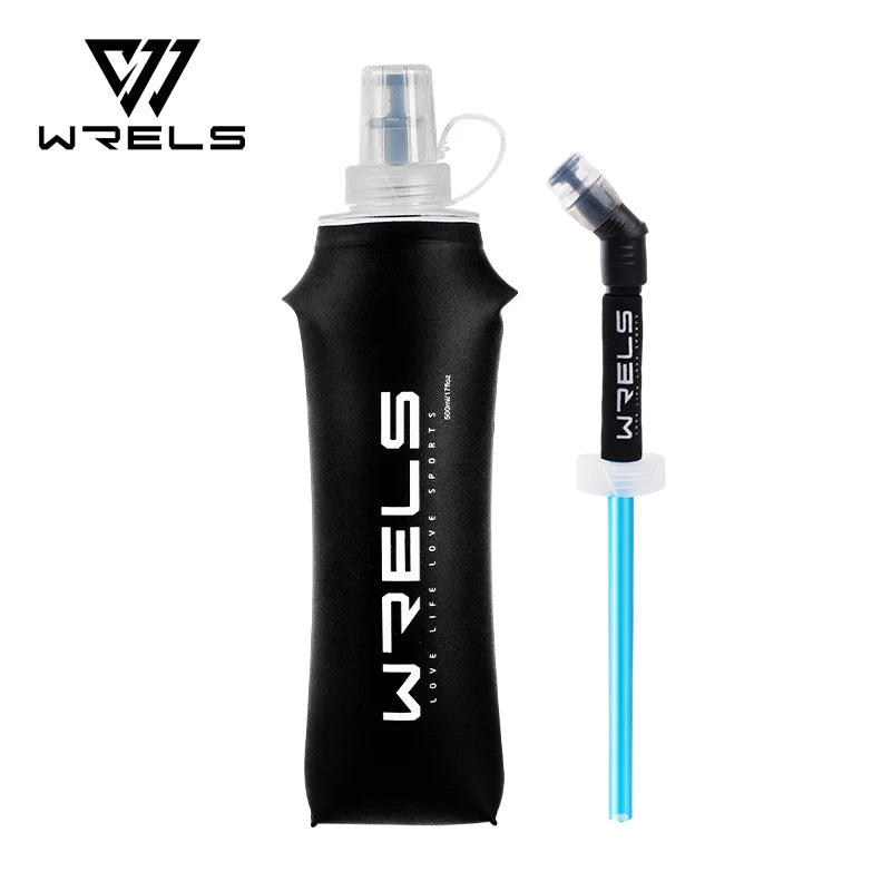 Garrafa de Água WRELS Dobrável — Leve e Compacta para o Outdoor