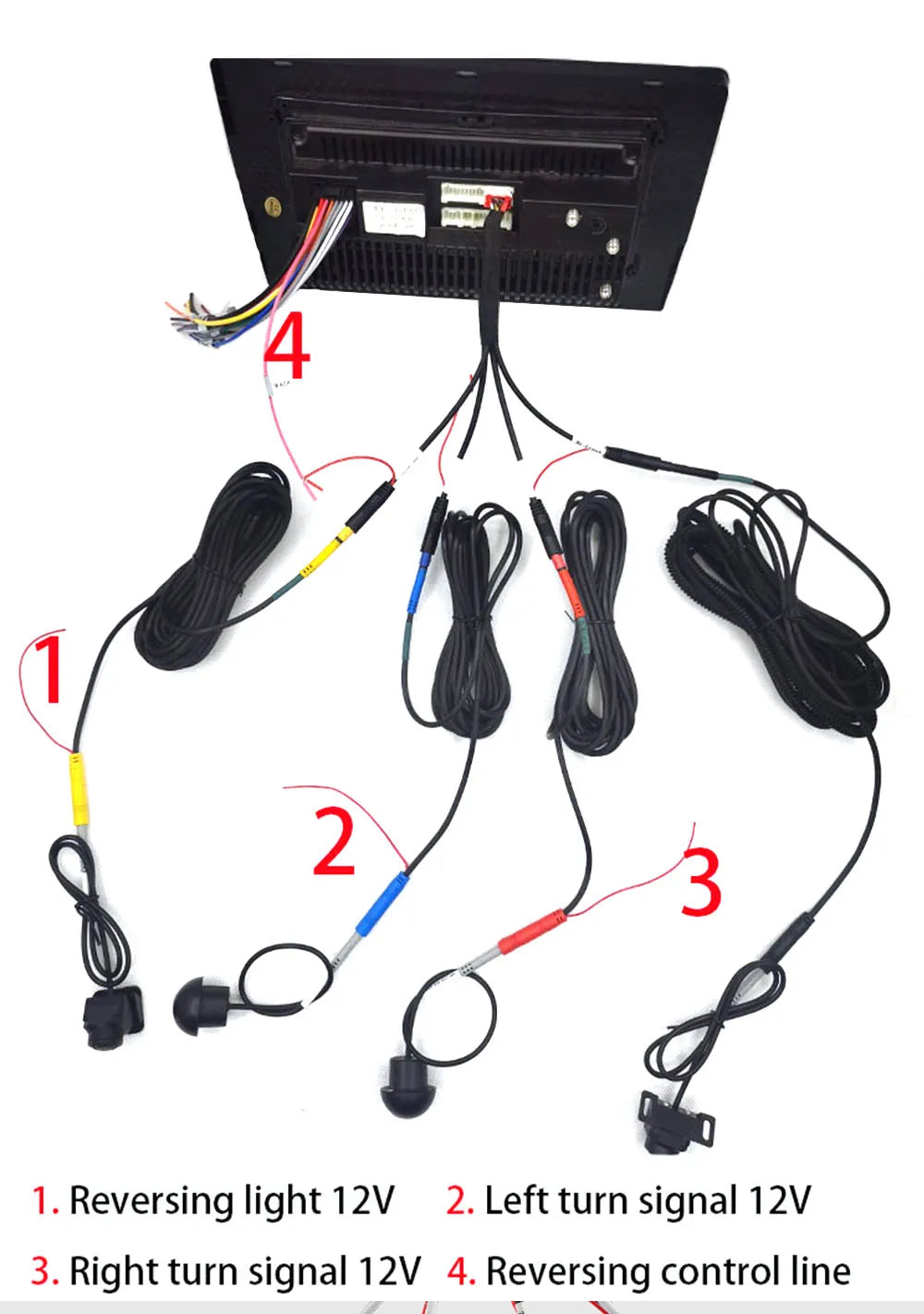 360 camera for - car Front - and rear left