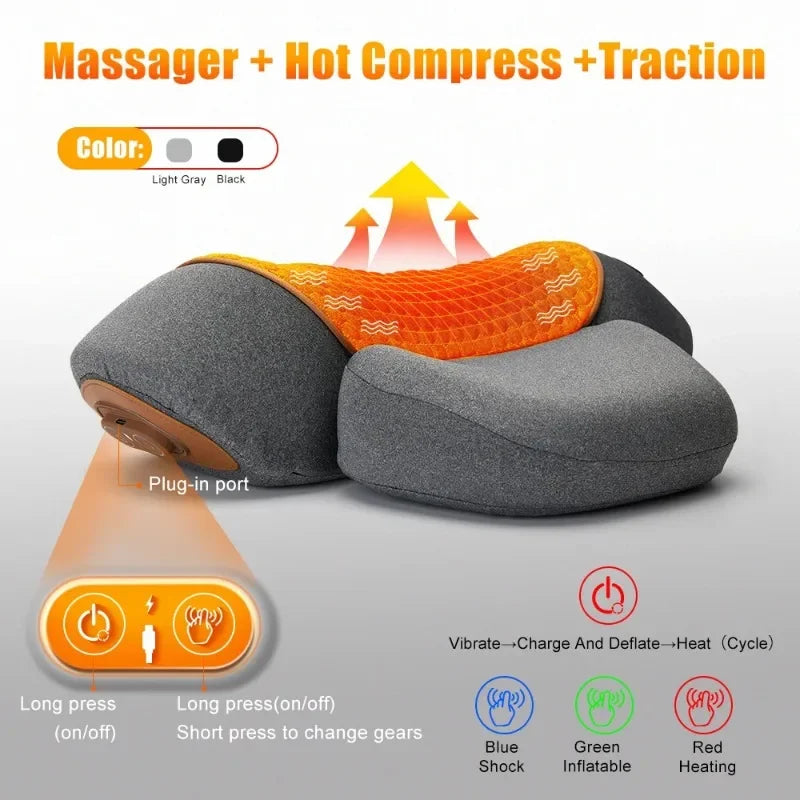 Massageador Elétrico — Relaxamento Profundo para Músculos Cansados