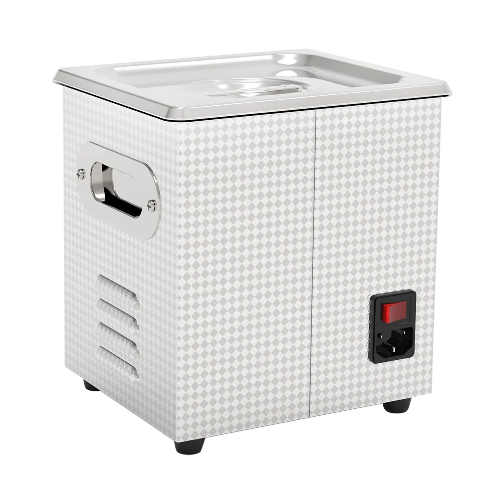 Máquina de Limpeza Ultrassônica Granbosonic 1L 60W/120W Aço Inoxidável Com Aquecedor Temporizador Para Joias Óculos Uso Doméstico