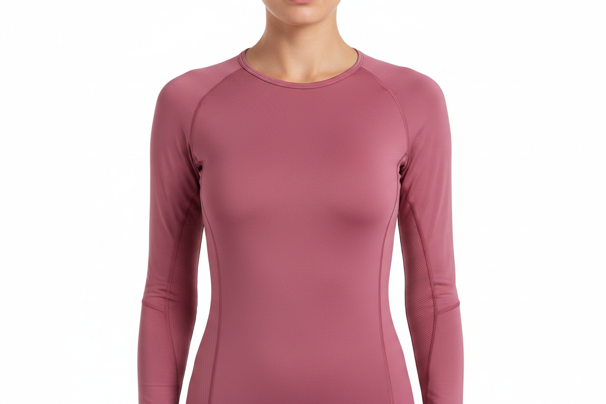 Kit Top Fitness Sem Costura — Manga Longa e Curta para o Treino