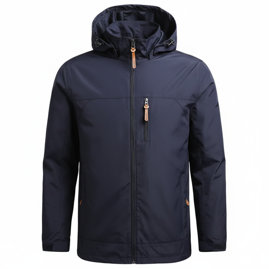 Jaqueta Corta-Vento Masculina Impermeável — Trilha, Camping, Pesca...