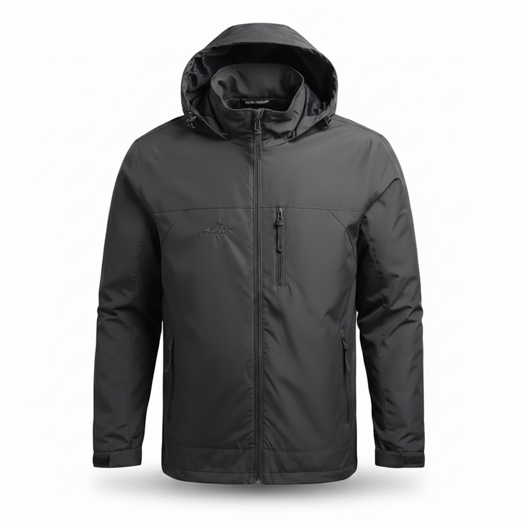 Jaqueta Corta-Vento Masculina Impermeável — Trilha, Camping, Pesca...